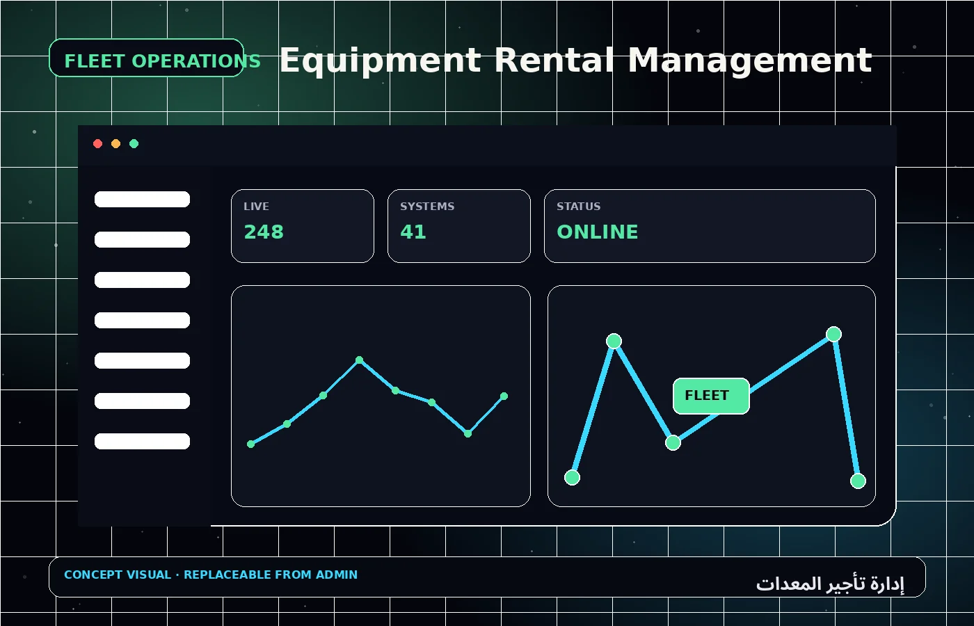 إدارة تأجير المعدات 2